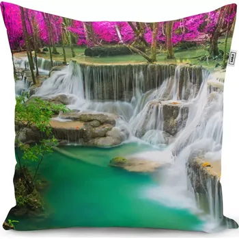 Polštář Sablio Polštář Vodopády - 50x50 cm