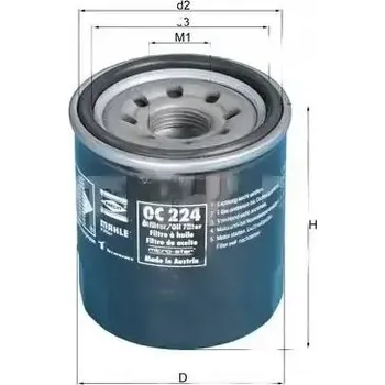 Olejový filtr Knecht OC 224 Olejový filtr