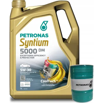Motorový olej MOTOROVÝ OLEJ PETRONAS SYNTIUM 5000 DM 5W-30 5L