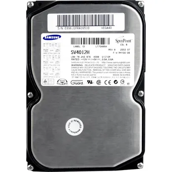 Interní pevný disk Pevný disk Samsung SpinPoint V40+ SV4012H 40GB PATA (IDE/ATA) 3,5"