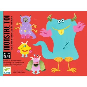 Desková hra Djeco: Karetní hra Příšerky Djeco