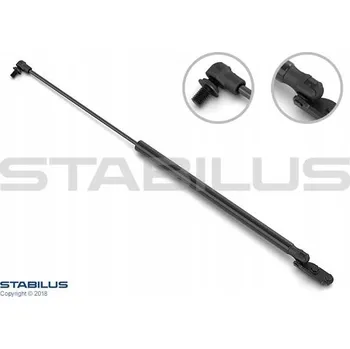 Dveře karosérie Plynová vzpěra, víko zavazadlového prostoru Stabilus 580534