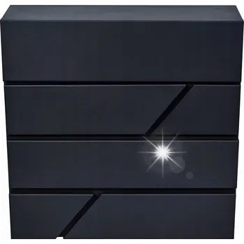 Poštovní schránka POŠTOVNÍ SCHRÁNKA NA DOPISY VELKÁ MODERNÍ TUBA NA NOVINY ANTRACIT