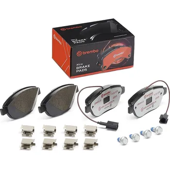 Brzdová destička Sada brzdových destiček, kotoučová brzda BREMBO P 23 137X