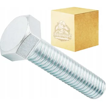 Šroub PanChanPL ŠROUBY ŠROUB SE ŠESTIHRANNOU HLAVOU DIN 933 TŘ. 5.8 POZINK 1 KG PANCHAN M6X10