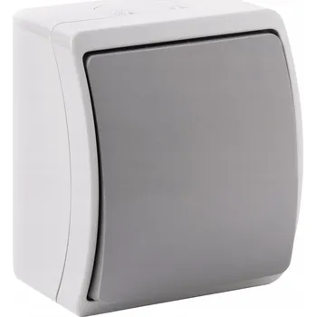 vypínač Jednopólový vypínač Klasik Viplast grafitový 151-08-DRV