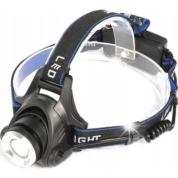 Čelovka ČELOVKA ČELOVÁ SVÍTILNA CREE T6 LED AKUMULÁTOROVÁ KD1244
