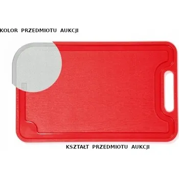Kuchyňské prkénko Kuchyňské prkénko na krájení plastové ŠEDÉ SVĚTLÉ 44x28cm POLSKÝ VÝROBEK