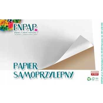 Papír Samolepicí matný papír A4 10 listů