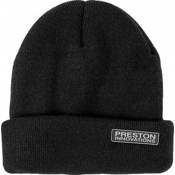 Čepice Zimní čepice Preston Innovations Heavyweight Beanie černá vel. univerzální