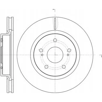 Brzdový kotouč Remsa 61212.10 Brzdový kotouč