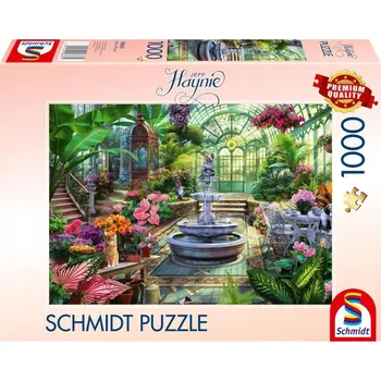 Schmidt Spiele 1000dílné Puzzle Schmidt Spiele - PQ Puzzle 1000dílné Puzzle JEFF HAYNIE Viktoriánský skleník