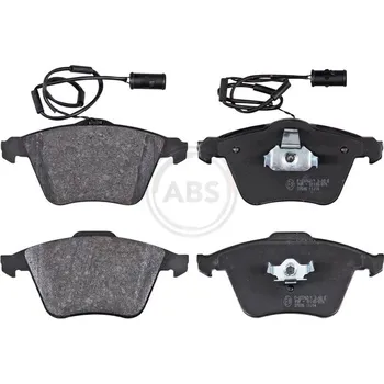 Brzdová destička Sada brzdových destiček, vždy 4 kusy v sadě A.B.S. 37805