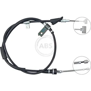 Lanko parkovací brzdy Lanko ruční brzdy A.B.S. K14095