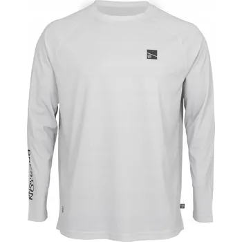 Rybářské oblečení PRESTON INNOVATIONS Preston Tričko Grey Performance Sun Shirt UPF-40 Velikost: L