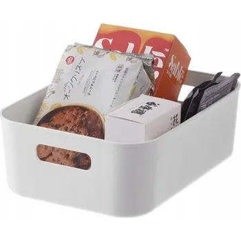 Úložný box Košík-organizér do polic Výsuvný kontejner, Bílý