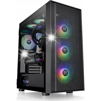 PC skříň Thermaltake 417180627 Midi Tower Počítačová Skříň černá