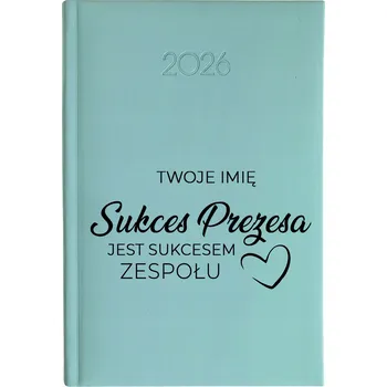 Kalendář Knižkový kalendář 2026 A5 FunnyCase modrý