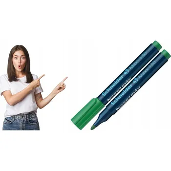 Permanentní popisovač Schneider zelený 1 ks