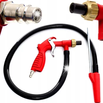 Pískovačka Pískovací pistole s hadicí, pískovačka, hadice 1/4' KD10261