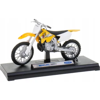 autíčko SUZUKI RM250 METAL MODEL WELLY MOTOR 1:18 CROSS