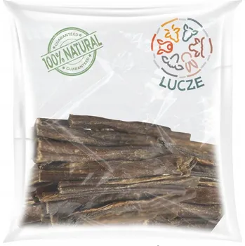 Pamlsek pro psa LUCZE sušené hovězí jícny kulaté 200g 100% PŘÍRODNÍ