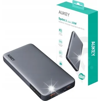 Powerbanka AUKEY PB-Y41 Power Banka | 10000mAh | 30W | 2x USB | PD 3.0 QC 3.0 LED