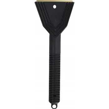 Autoškrabka ŠKRABKA NA LED A SNÍH MOSAZNÁ PLASTOVÁ 30CM ČERNÁ