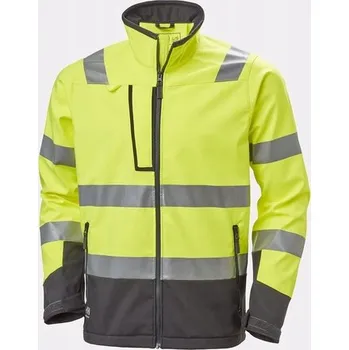 Pracovní oblečení Výstražná softshellová bunda Alna Helly 2.0 Hansen 74095 limetková - L