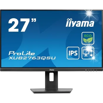 Monitor Monitor 27 palců ProLite XUB2763QSU-B1 IPS, QHD, HAS