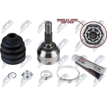 Poloosa kola Sada kloubů pro hnací hřídel NTY NPZ-PE-036