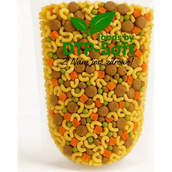 Krmivo pro psa 10 kg Instantní těstoviny s jehněčím masem pro psy, suché krmivo 10 kg