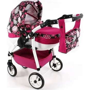 Kočárek pro panenku Hluboký kočárek pro panenky Adbor LILY SPORT