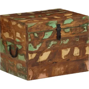 Truhla vidaXL 241644 recyklované masivní dřevo vícebarevné