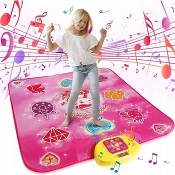 Dekorace do dětského pokoje TANČÍCÍ PODLOŽKA PRO DĚTI 5 REŽIMŮ S ELEKTRONICKOU HUDBOU
