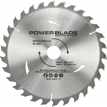 Vrták Kotoučová pila na dřevo PowerBlade M08926 250x32 mm