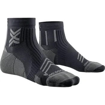 Pánské ponožky X-SOCKS Běžecké Ponožky RUN EXPERT ANKLE black/charcoal 35-38