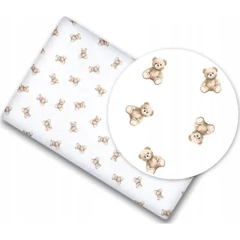 Prostěradlo PROSTĚRADLO DO POSTÝLKY S GUMIČKOU BAVLNA 100% 140x70 BABYMAM