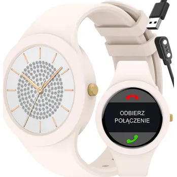 Chytré hodinky Dámské chytré hodinky SMARTWATCH GRAVITY GT14-1 - VOLÁNÍ BLUETOOTH, VLASTNÍ ŠTÍTY (sg026a) Barva (Varianta): tay-51456-uniw