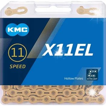 Řetěz na kolo Řetěz na kolo KMC X11EL Silver 11rychlostní (5,5 mm) 118 článků