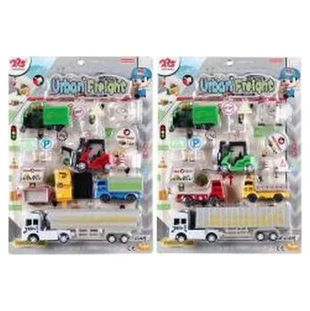 Zestaw pojazdów i znaków MIX