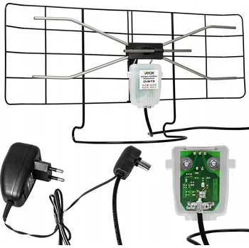 Příjem digitálního pozemního vysílání Interní anténa Vayox Česká výkonná pokojová anténa Vayox DVB-T/T2