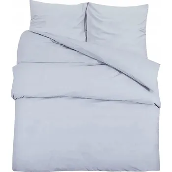 Prostěradlo Sada Povlečení Mikrovlákno Šedé 200x200 cm, 65x65 cm, OEKO-TEX