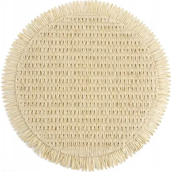 prostírání PROSTÍRÁNÍ JOAN Ø 38 CM KRÉMOVÉ SADA 6 KS