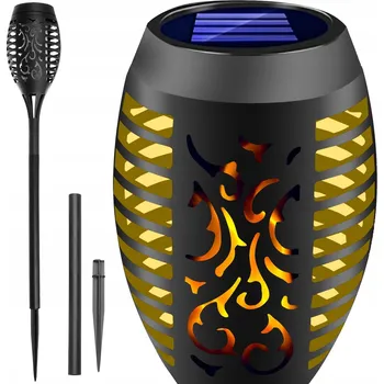 Venkovní osvětlení Solární zahradní lampa - pochodeň 23559