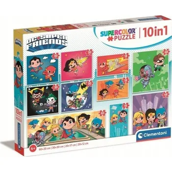 Puzzle Puzzle 10v1 DC Super Friends CLEMENTONI 20272