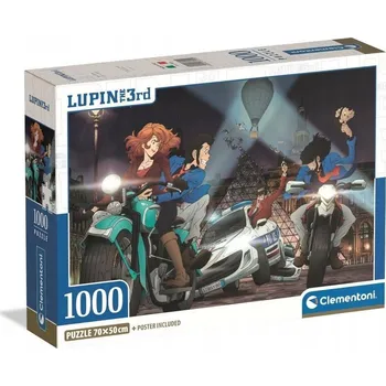 Puzzle PUZZLE 1000 EL LUPINE CLEMENTONI 37055