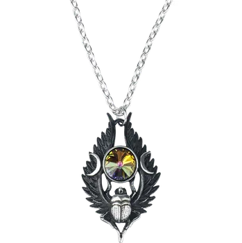 Náhrdelník Náhrdelník Gotika z Alchemy Gothic - Dea Umbra Nili - stríbrná