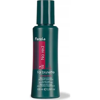 Vlasová regenerace FANOLA NO RED MASKA NA HNĚDÉ VLASY 100ML