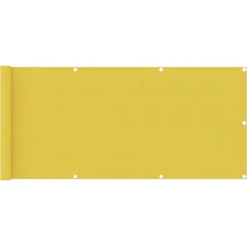 Paraván Balkónová Paraván , žlutá, 75x500 cm, HDPE